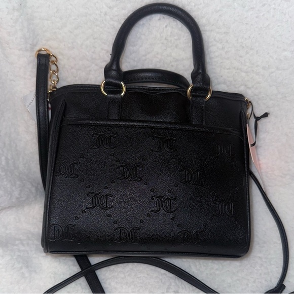 NWT Juicy Couture Only You N Me Crossbody in Black - Picture 2 of 4